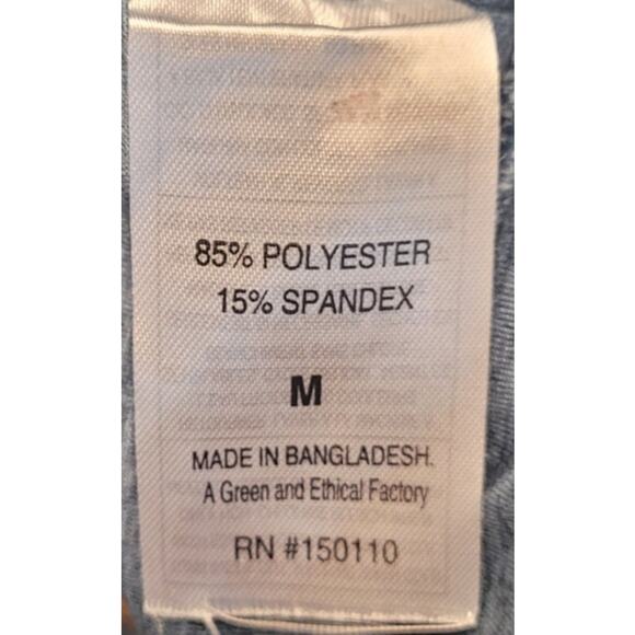 πͺ Peloton Strappy Sports Bra β Womenβs M β Heather Teal Blue β EUC (No Pads) - Picture 6 of 7